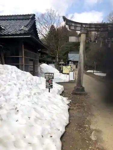 柳廼社の鳥居