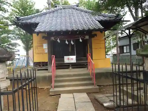 毛長神社の本殿