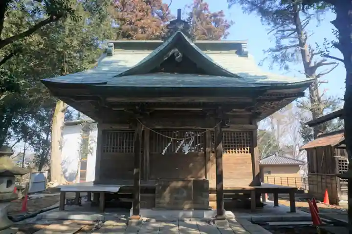 樋口雷神社の本殿・本堂