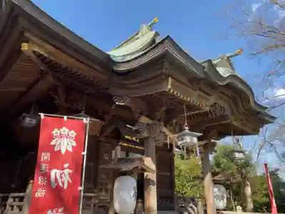 白旗神社の本殿・本堂