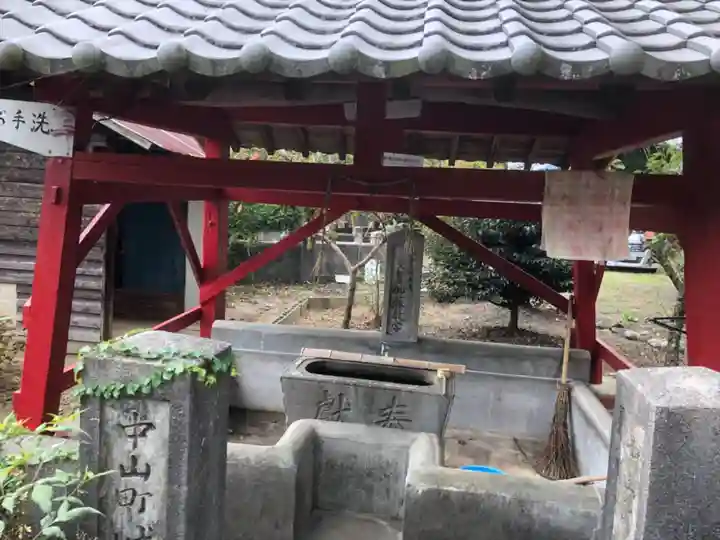 黒嶋神宮の手水舎