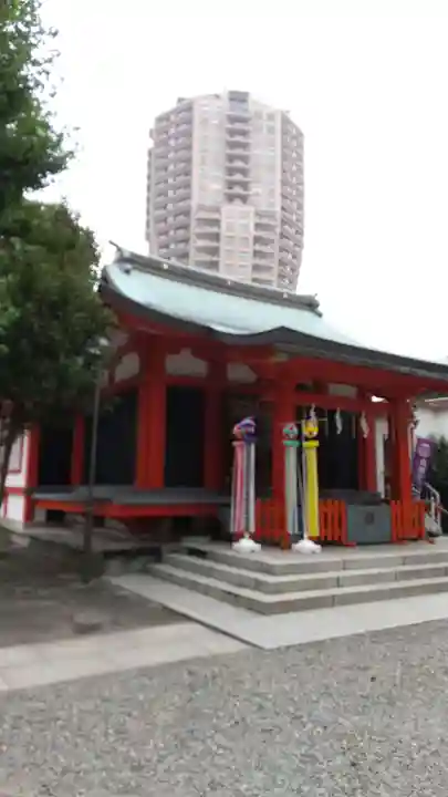 麻布氷川神社の本殿・本堂