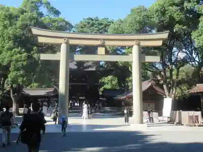 明治神宮の鳥居