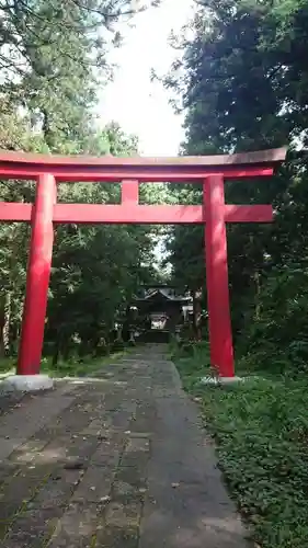 蒼柴神社の鳥居