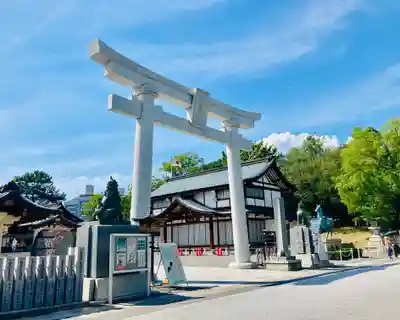 廣島護國神社の鳥居