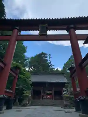 北口本宮冨士浅間神社の鳥居