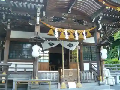 下田八幡神社の本殿・本堂