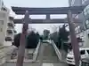 白金氷川神社の鳥居