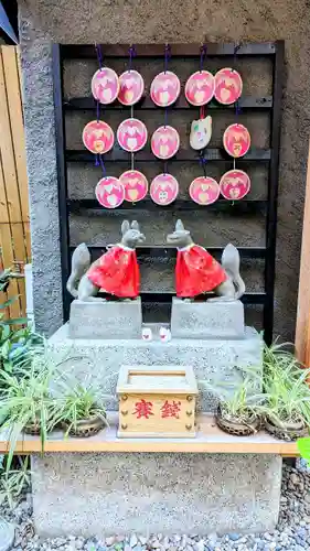 五十稲荷神社(栄寿稲荷神社)の狛犬