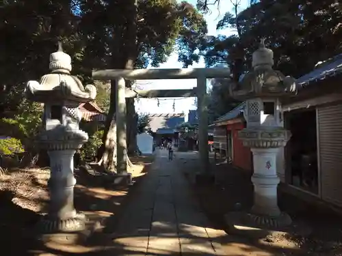 神明社の鳥居