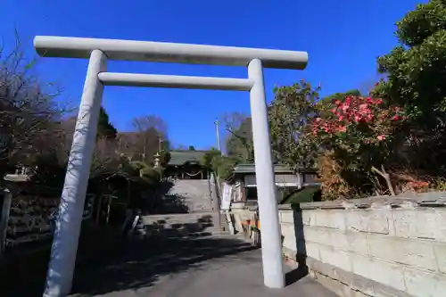 四倉諏訪神社の鳥居