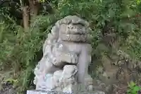 阿久津「田村神社」(郡山市阿久津町)旧社名:伊豆箱根三嶋三社の狛犬