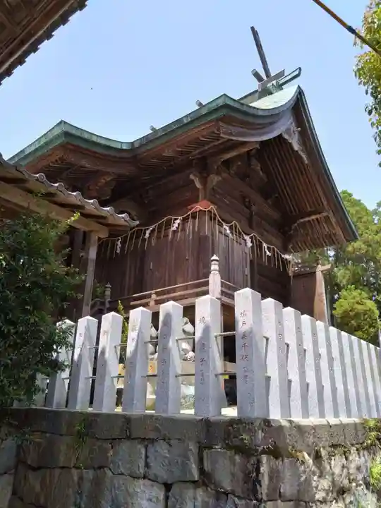 山田日吉神社の本殿・本堂