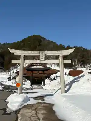 松原大歳神社の鳥居