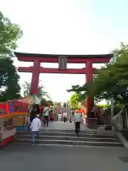 亀戸天神社の鳥居