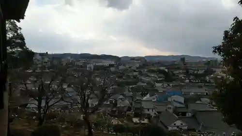 阿智神社の景色