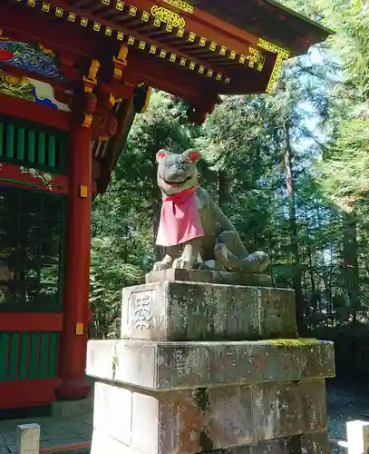 三峯神社の狛犬