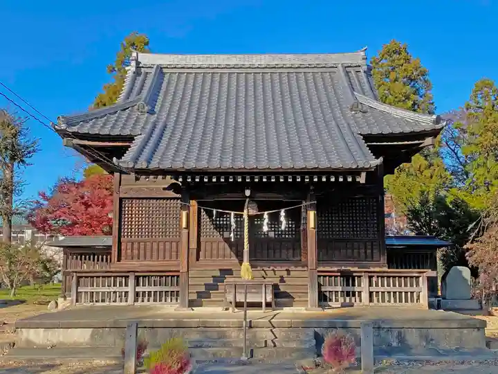 大我井神社の本殿・本堂