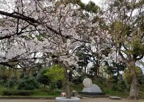 安居神社の庭園