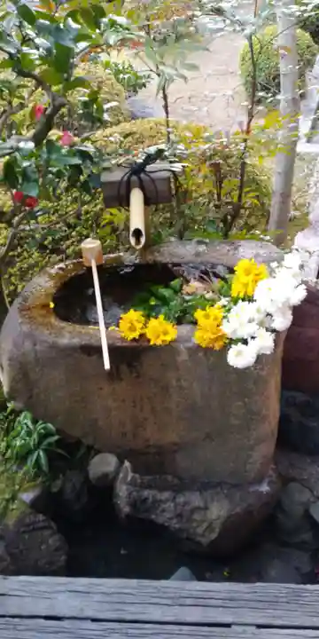 正法寺の手水舎