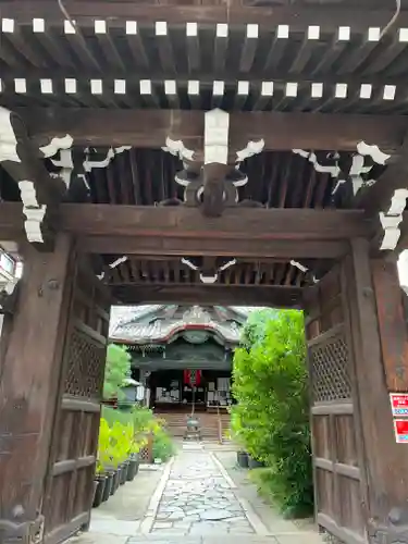 行願寺（革堂）の山門・神門