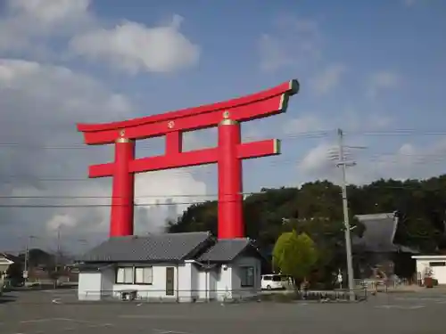 自凝島神社の鳥居