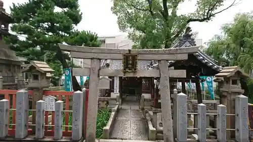 浅澤社（住吉大社末社）の鳥居