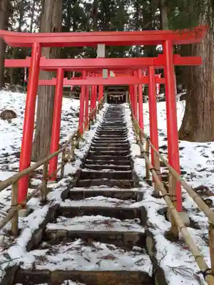 赤堂稲荷大明神 の鳥居