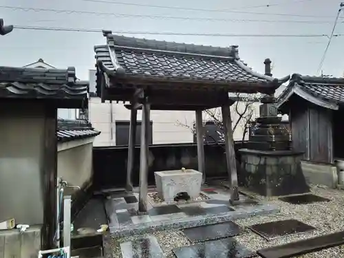 徳正寺の手水舎