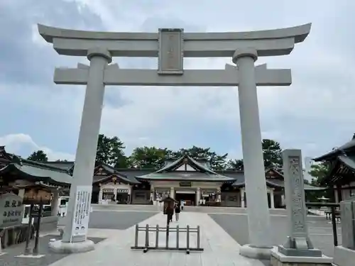 廣島護國神社の鳥居