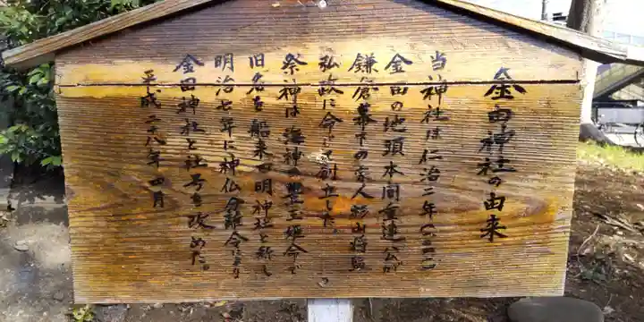 金田神社(神奈川県)