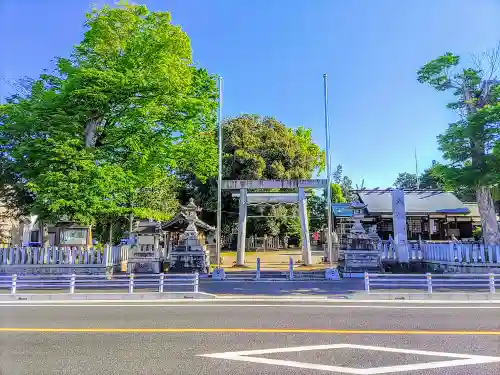 八劔社（布袋八剱神社）の鳥居