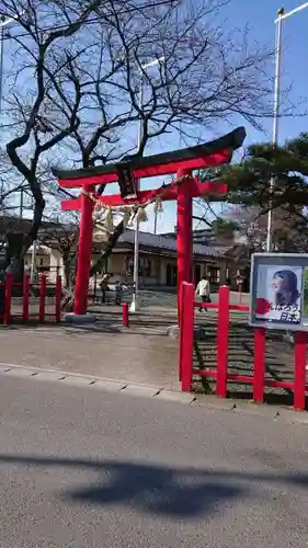 中田神社の鳥居