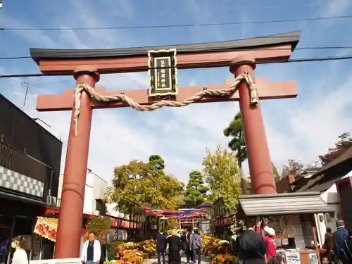 笠間稲荷神社の鳥居