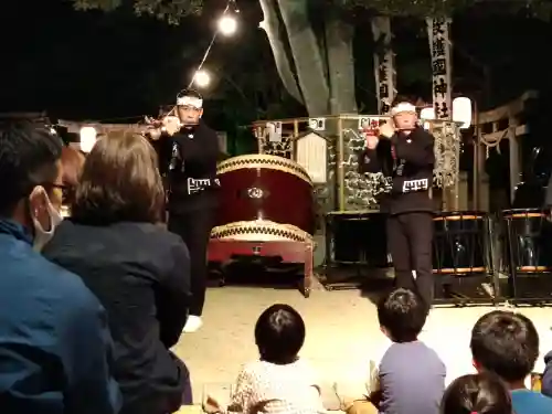 阿智神社のお祭り