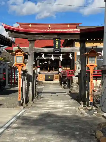 大鏑神社の鳥居