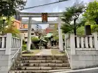 湯島御霊社の鳥居