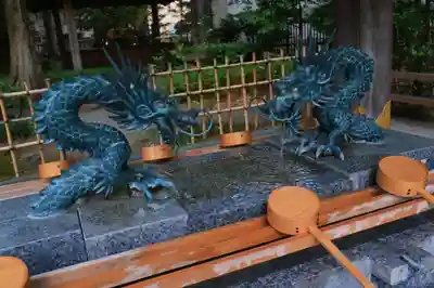 大國魂神社の手水舎