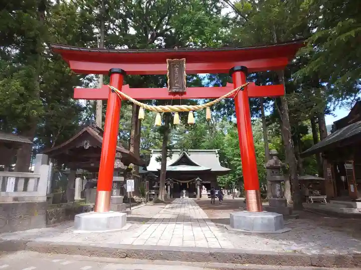 小室浅間神社の鳥居