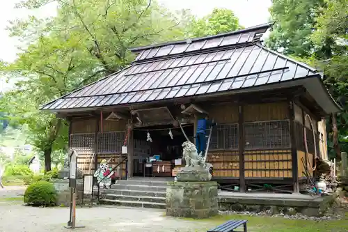 飯笠山神社の本殿・本堂