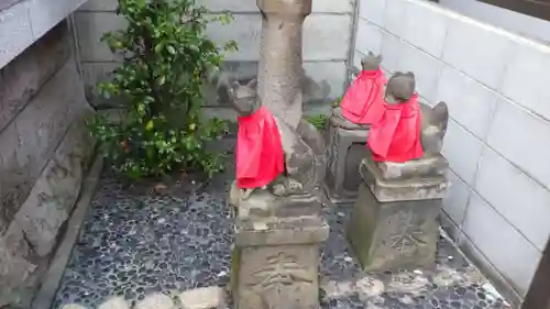 笠森稲荷神社の狛犬