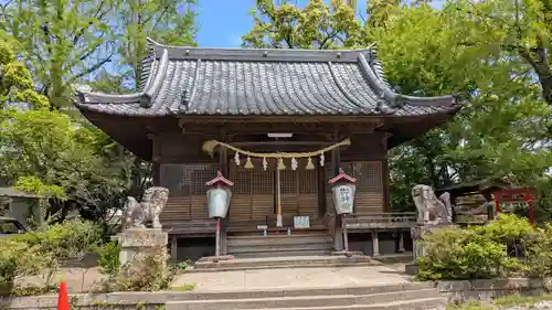 松榮神社の本殿・本堂