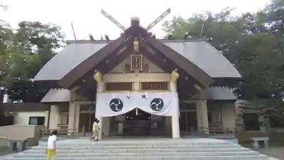 帯廣神社の本殿・本堂