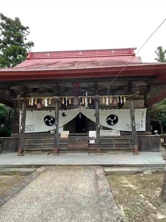 隠津島神社の本殿・本堂