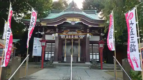 川越八幡宮の本殿