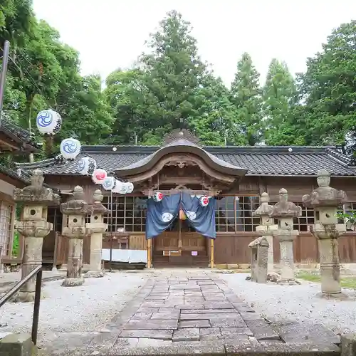 大元八幡神社の本殿