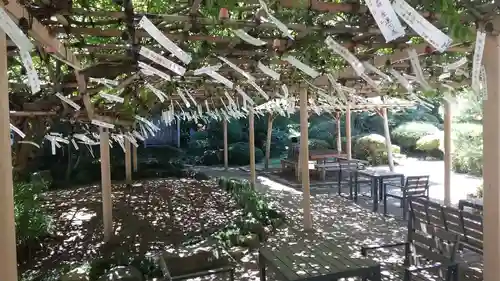 金蛇水神社の庭園