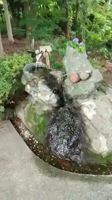 熊野神社の手水舎