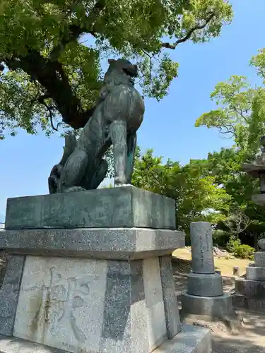 水天宮の狛犬