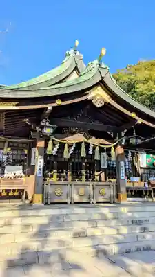 検見川神社の本殿・本堂